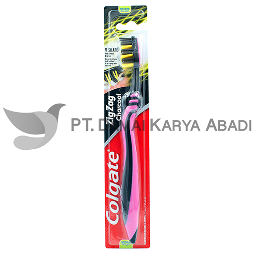 COLGATE ZIG ZAG CHARCOAL MEDIUM